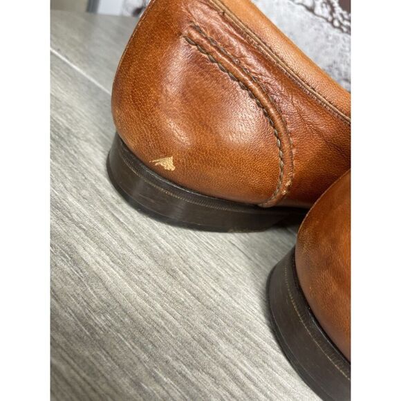 Cole Haan Bragano Brown Ivory Tassel Dress Loafers Men Sz 11M US/44EU - Picture 7 of 16